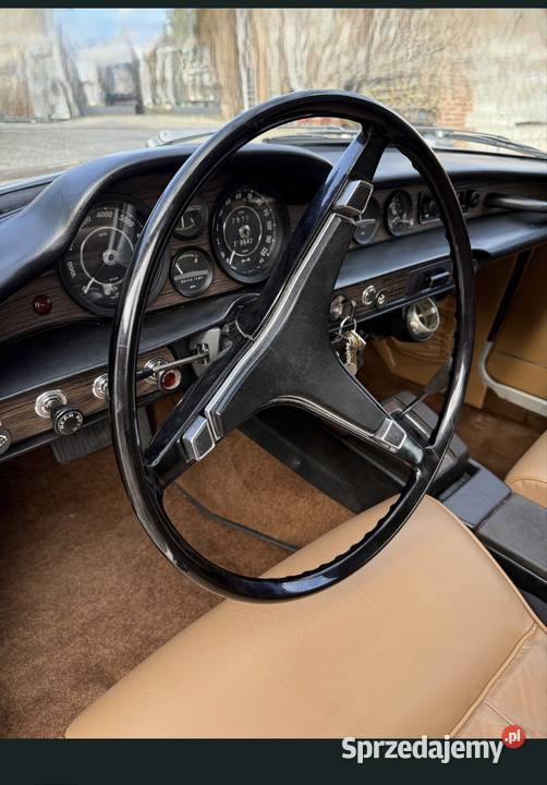 Volvo P1800e coupe 1971 skórzana tapicerka Krzepice