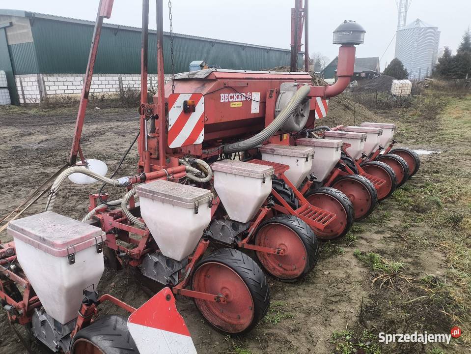 Siewnik punktowy do kukurydzy Becker Aeromat 8 nieuszkodzony Siewniki i sadzarki podlaskie