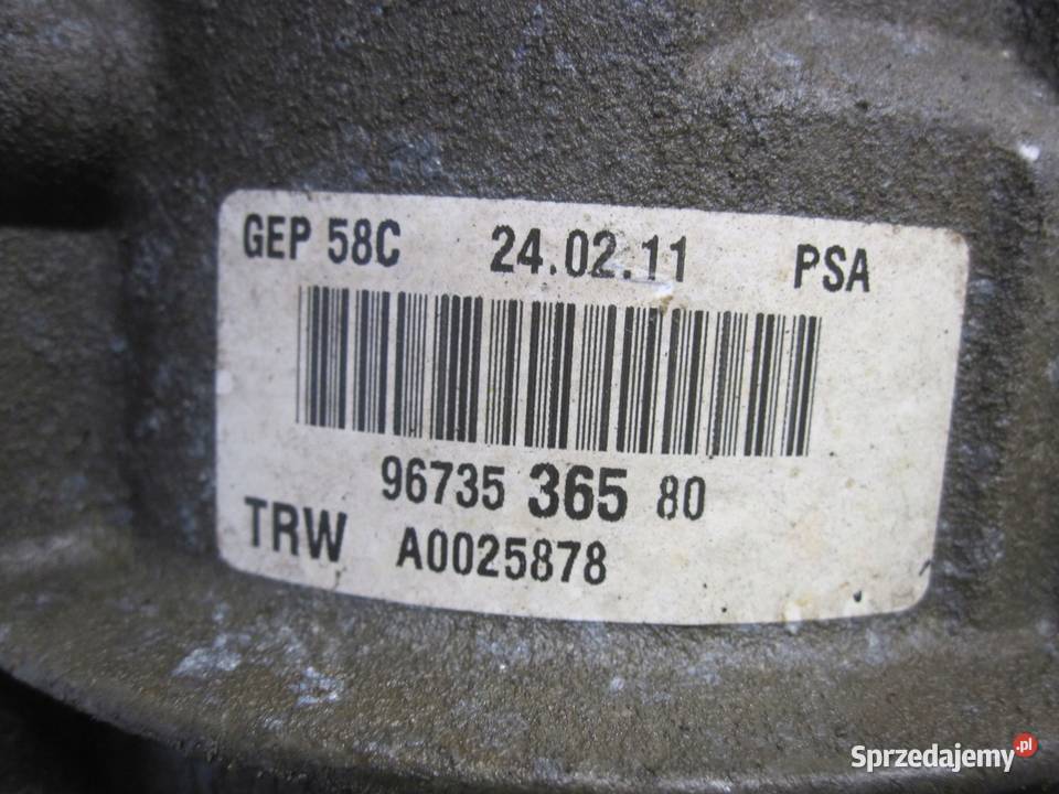 PEUGEOT 308 pompa wspomagania 9673536580 świętokrzyskie Kielce sprzedam