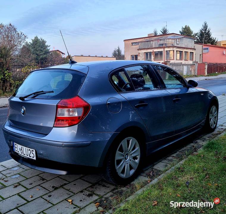 BMW E87 116i 16 2005r Niski przebieg 130 Łańcuch Łódź sprzedam