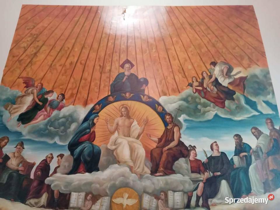 Malowanie sufitu kaplicy na zamówienie Przemyśl