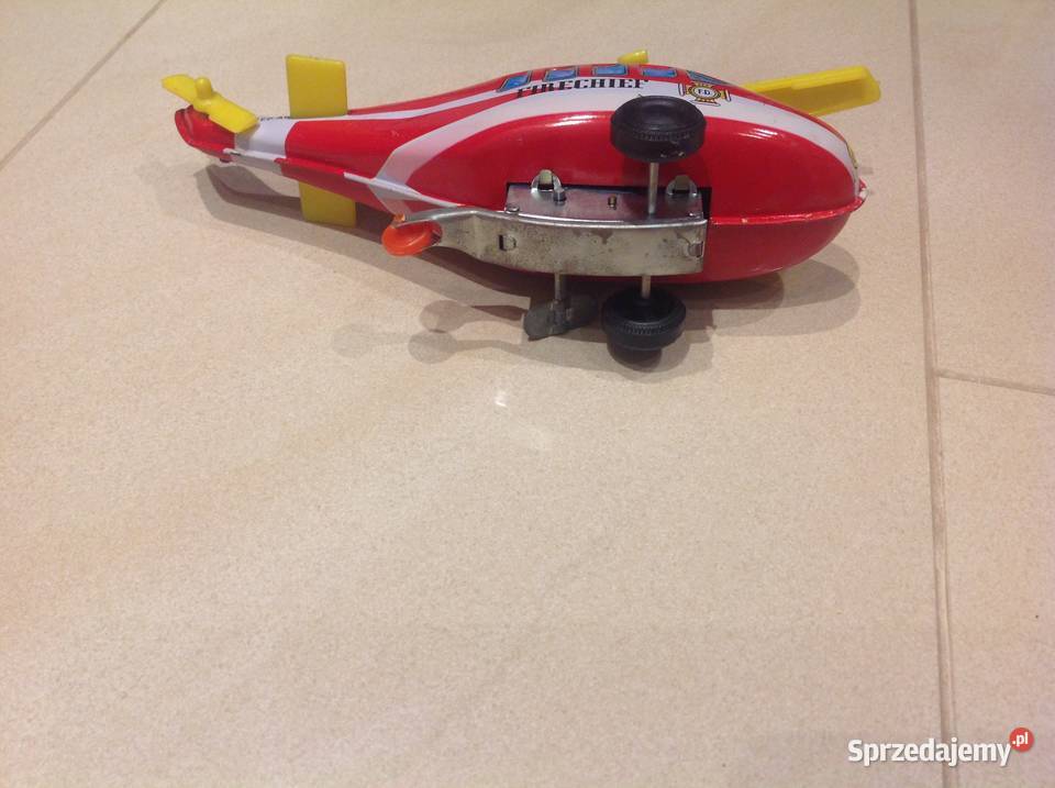 Zabawka Metalowy Helikopter Firechiew Samochody i pojazdy