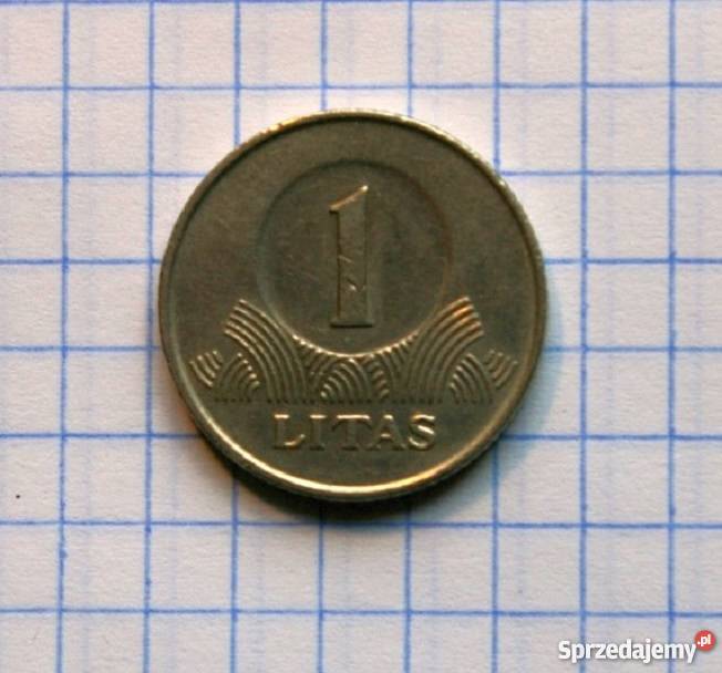 1 LITAS 2000 LITWA Numizmatyka Piszczac