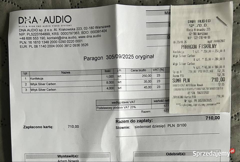 Kimber kable 12 tc Ascent Series Warszawa