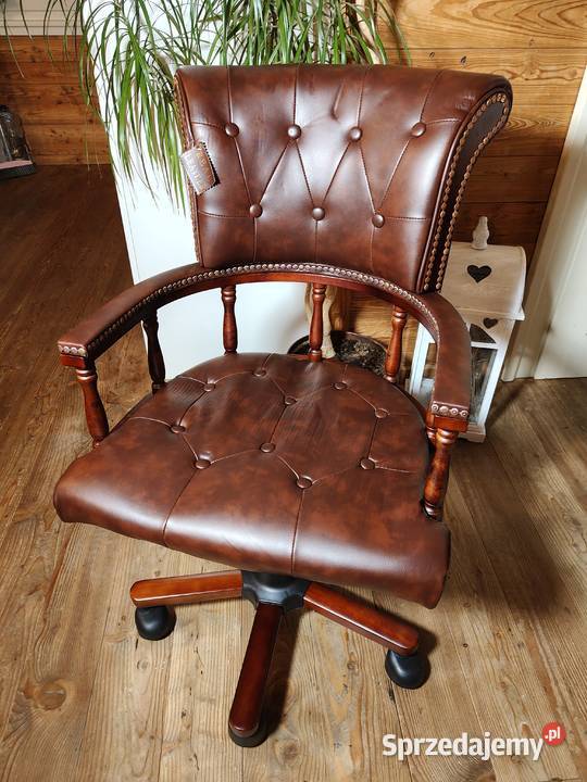 Fotel obrotowy Vintage małopolskie Brzezna