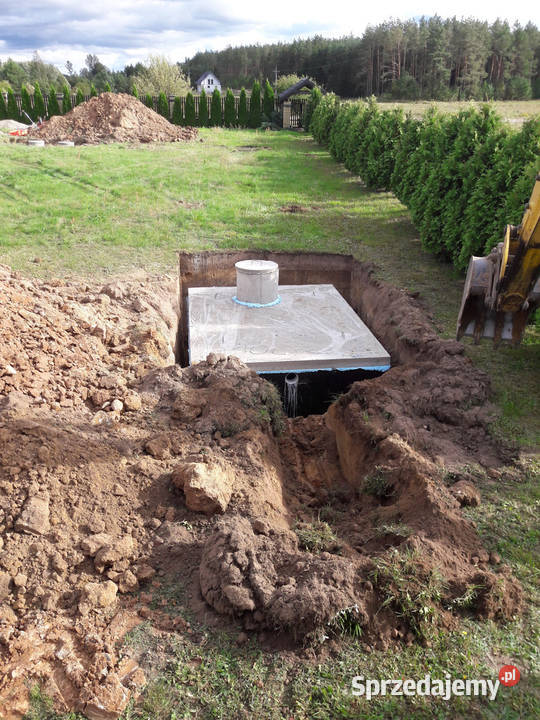 SZAMBO betonowe 6m3 kompletny montaż