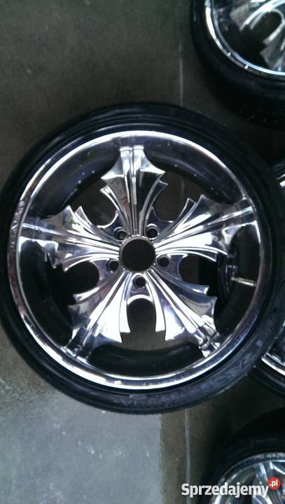 Piękne chromowane felgi 20 firmy CABO Kraków
