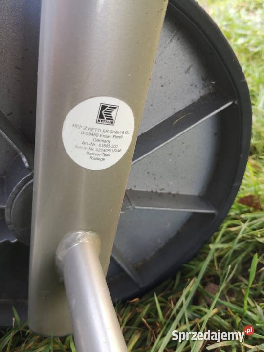 Leżak basenowyaluminiowy Kettler szarości Meble ogrodowe Aleksandrów Łódzki sprzedam