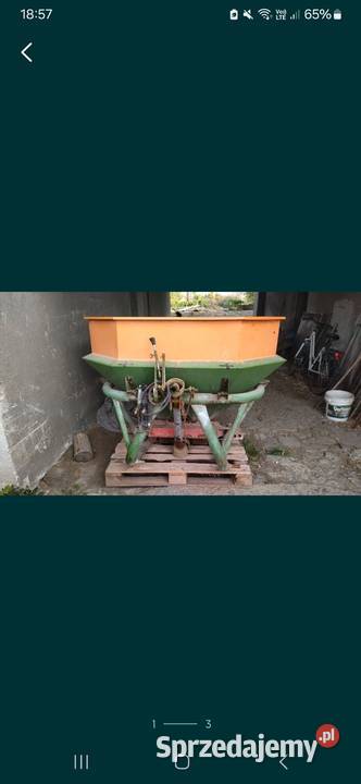 Rozsiewacz Nawozu Amazone zaf 603 Zygodowice sprzedam