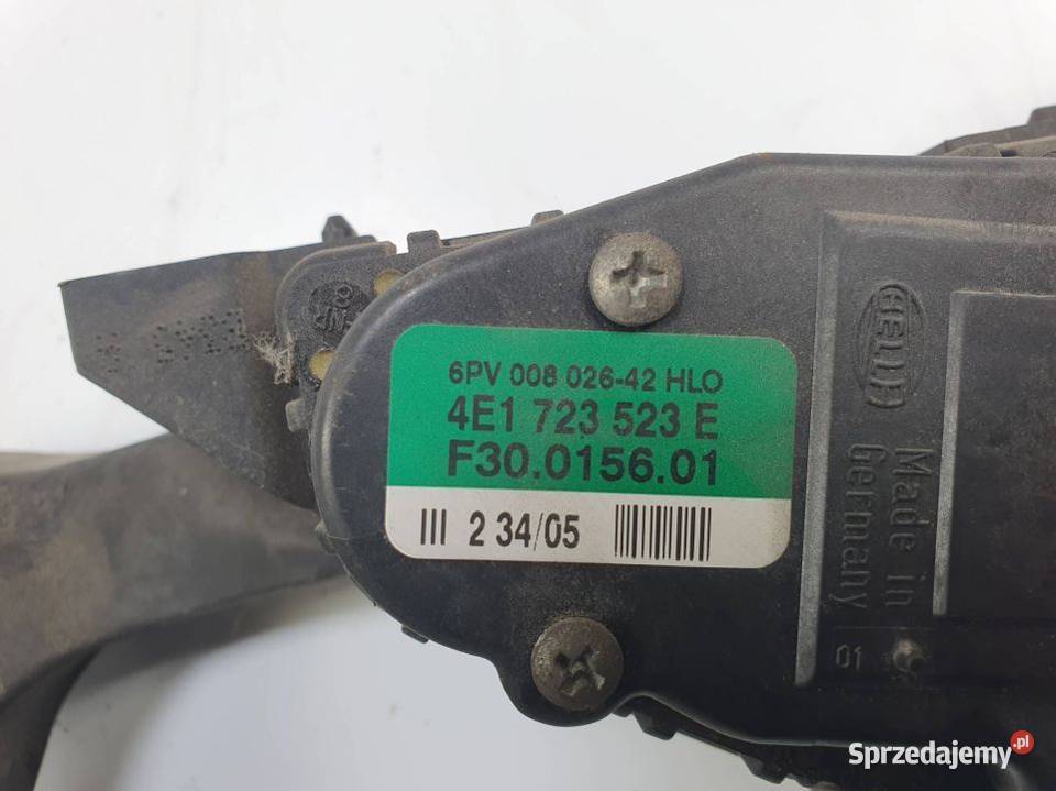 PEDAŁ AUDI A8 42 TDI 4E1723523E Lipno sprzedam