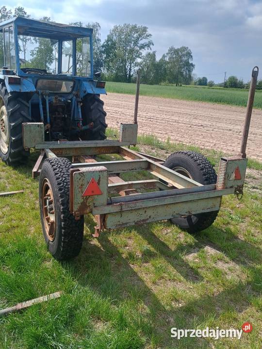 Przyczepa do transportu drewna leśna kłonicowa lubelskie Końskowola