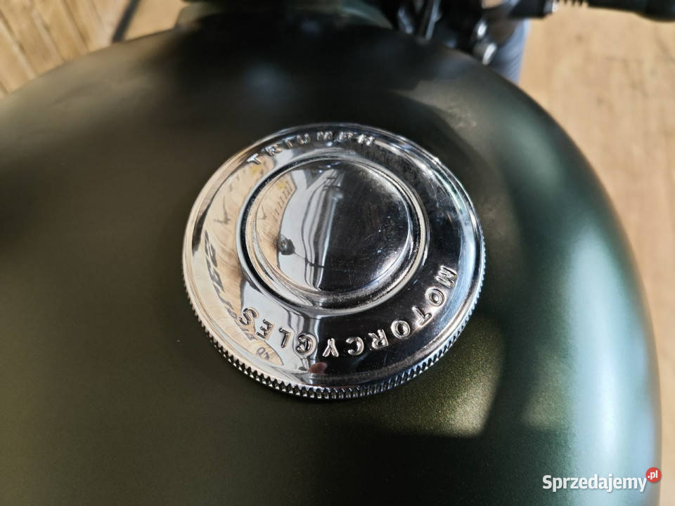 Triumph Scrambler Triumph Street Scrambler 900 bagażnik wielkopolskie Stare Miasto