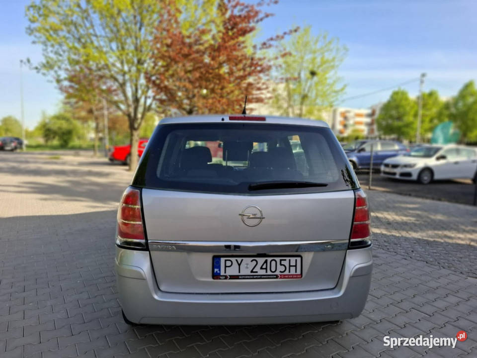 Opel Zafira Gaz sekwencja Prins 7 osób C 2011 wielkopolskie Poznań
