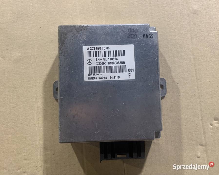 Moduł sterownik telefonu A2038207685 mercedes s Układ elektryczny zachodniopomorskie Szczecin
