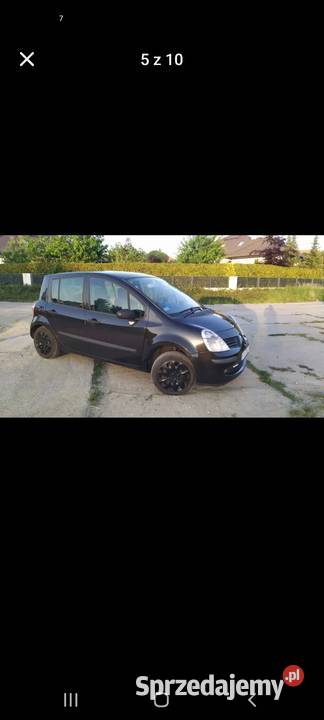 Renault Modus 12benzyna 2007 1147cm3 zachodniopomorskie Szczecin