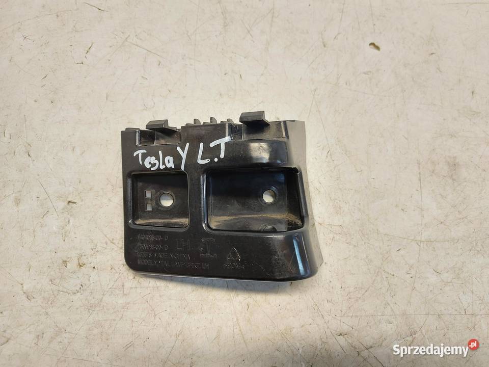 TESLA MODEL Y 2022r ŚLIZG MOCOWANIE ZDERZAKA