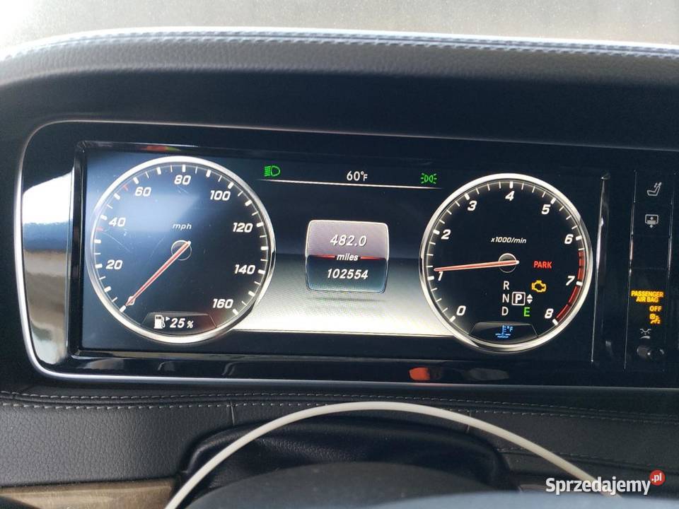 2015 MERCEDESBENZ S 550 manualna Bełchatów sprzedam