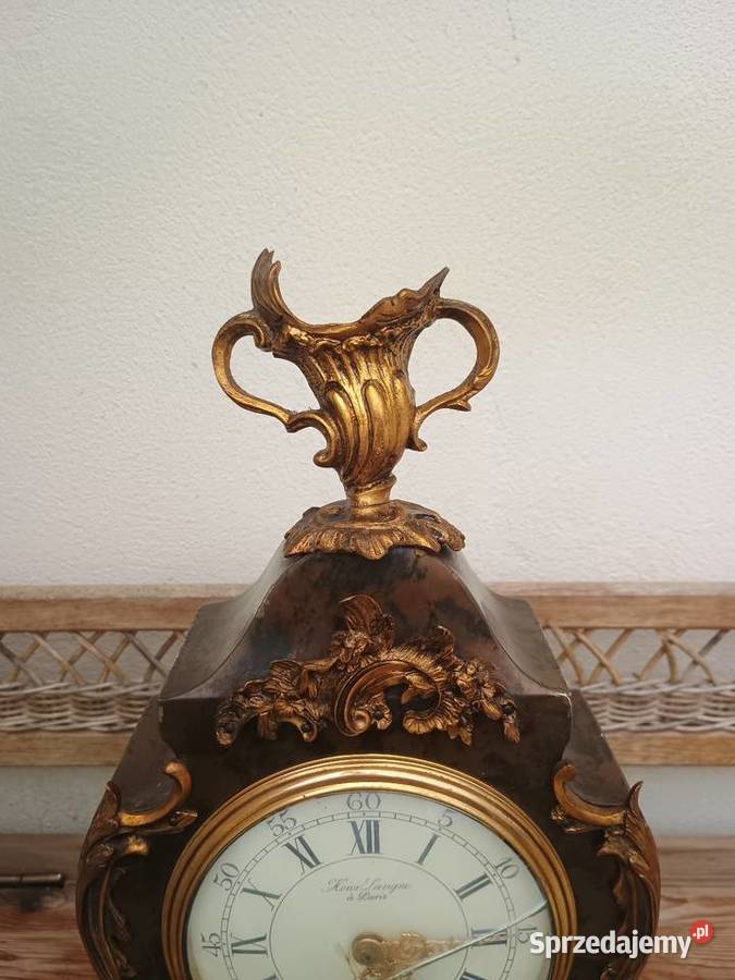 Kominkowy zegar francuski Rzeszów sprzedam
