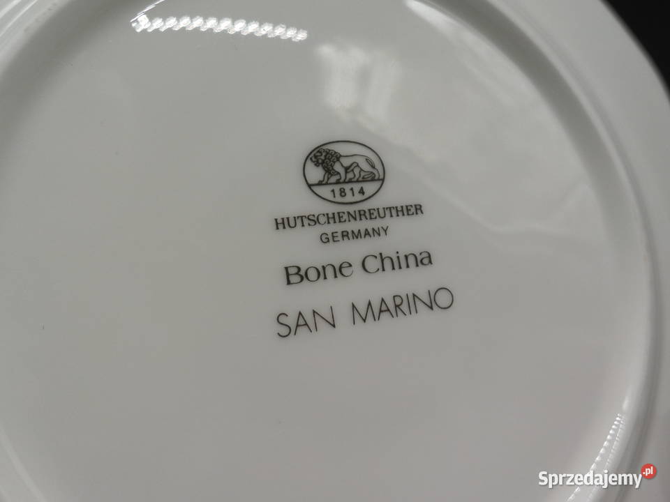 Filiżanka ze spodkiem porcelana Hutschenreuther wielkopolskie Raszków