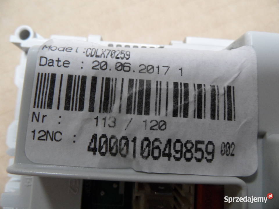 programator pralki whirlpool CDLX70259 Strawczyn sprzedam