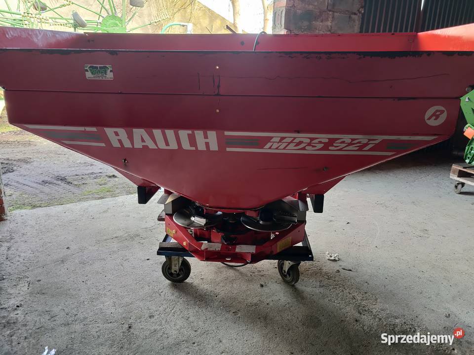 Rozsiewacz nawozów Rauch MDS 921 Kuhn Amazone wielkopolskie Przemęt
