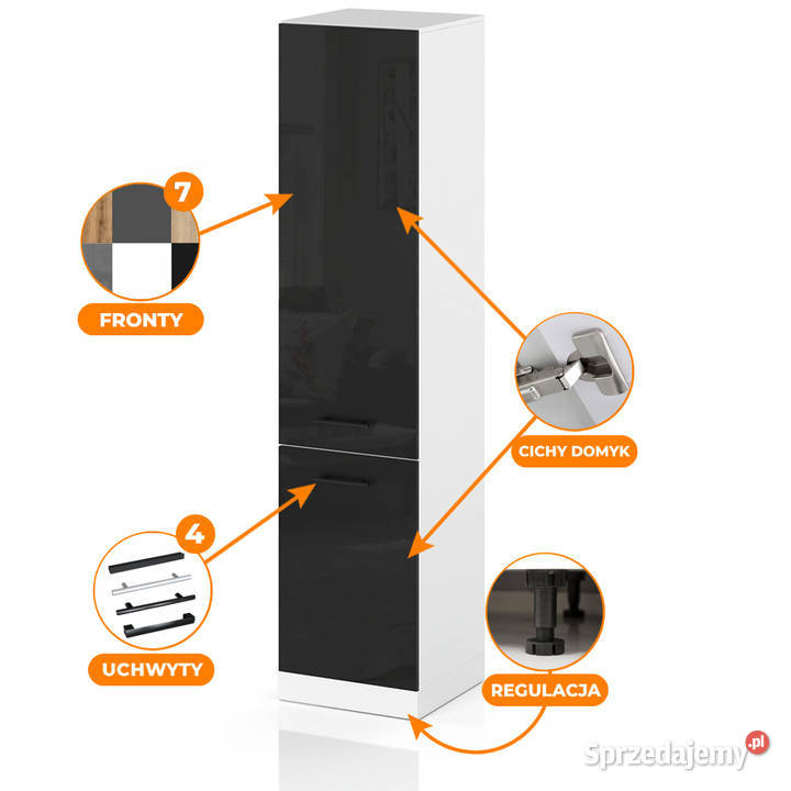 Słupek Kuchenny Stojący 50 Szafka Kuchenna S50 50cm Kuchenne Elbląg