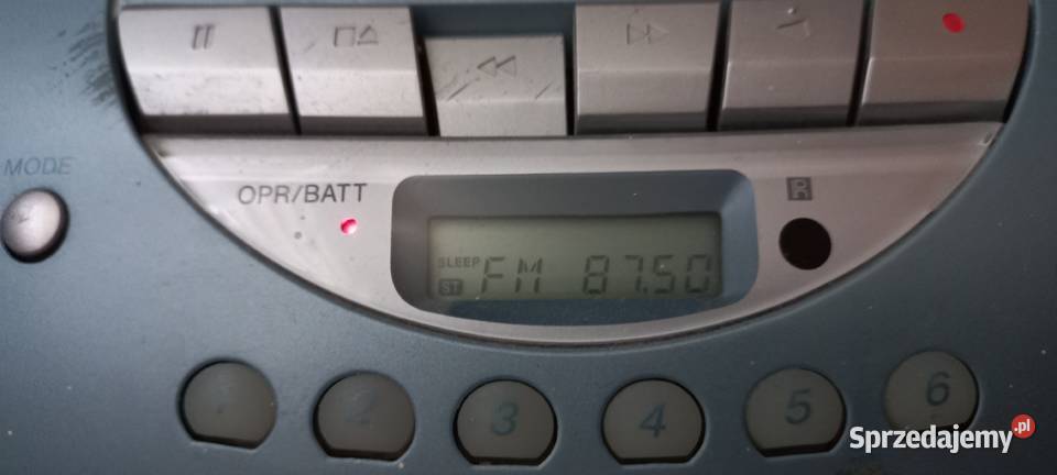 Magnetofon kompakt radio Sony CFDS 300 L Boombox Elbląg