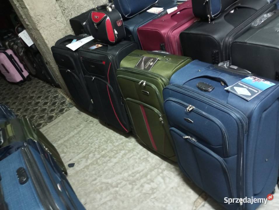 walizka duża 140 litrowa z grubej codury na 4 Lublin sprzedam