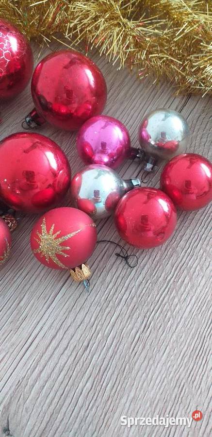 Ozdoby choinkowe prl Przedbórz