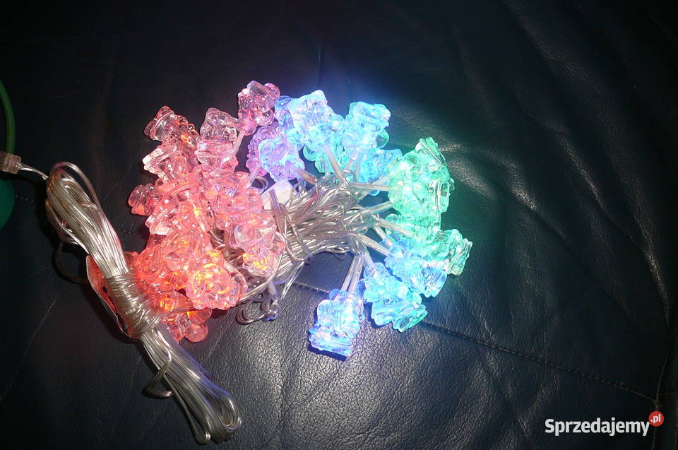 Nowe oświetlenie Led 40 małych figurek Mikołajów Wrocław