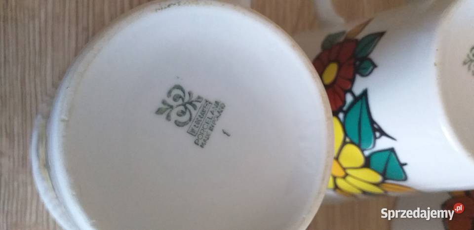 Kubeczki Włocławek Porcelana i szkło Przedbórz sprzedam