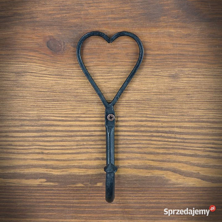 Hak wieszakowy KUTY SERCE 125mm Chmielnik