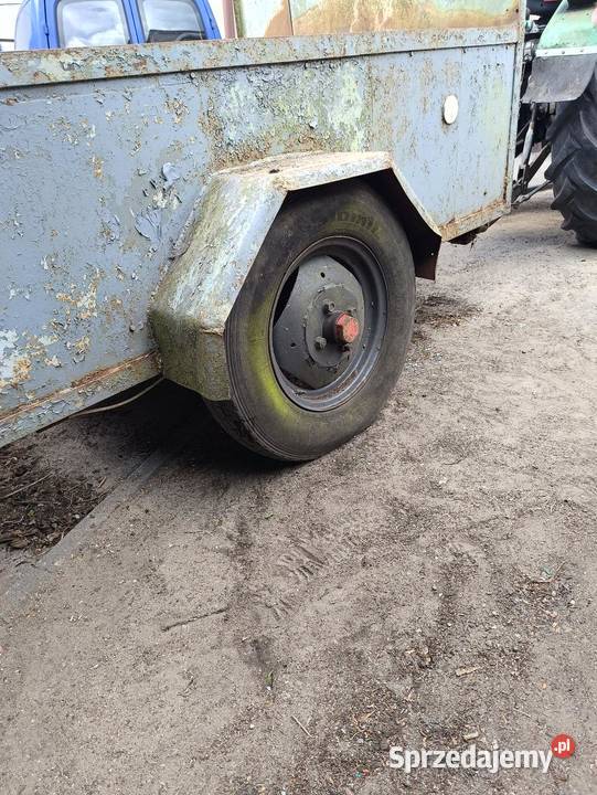 Przyczepka rolnicza wózek ciągnikowa Przyczepy rolnicze Nowy Tomyśl sprzedam