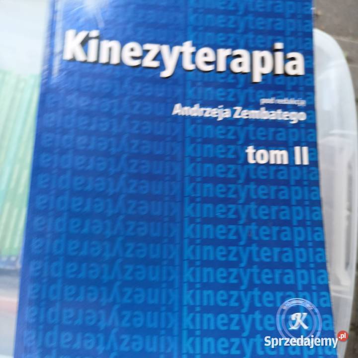 Kinezyterapia Zembaty książki księgarnia Warszawa