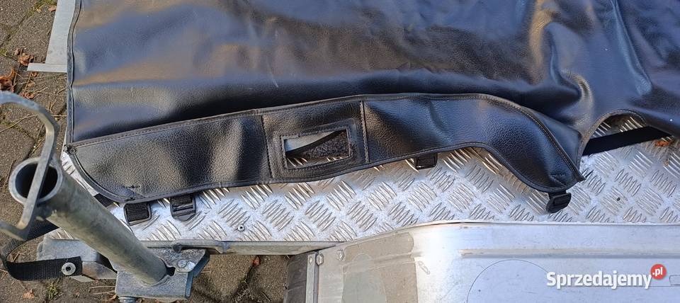 Skórzany Koc osłona na kolana motokoc do Vespa
