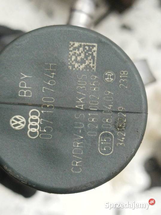 LISTWA WTRYSKOWA 03L130089A 20 TDI Audi A6 III świętokrzyskie