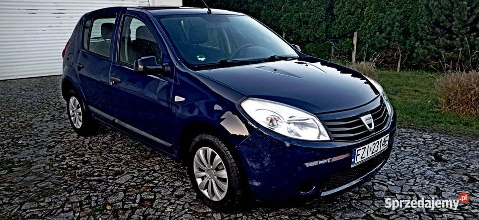 10 DACIA SANDERO 14i Klimatyzacja SERWIS 100 nieuszkodzony sprzedam