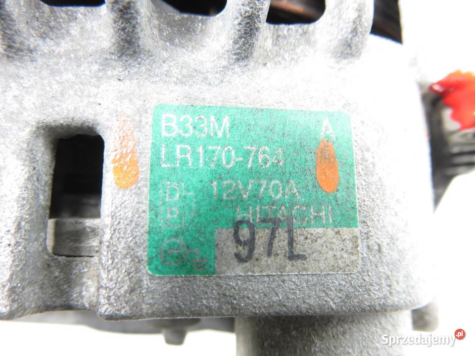 ALTERNATOR MAZDA DEMIO I 13 i 16V LR170764 osobowe Układ elektryczny silnika