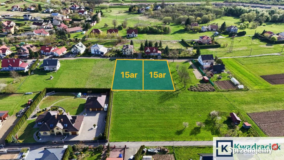 Działka na sprzedaż 1551m2 Jasło Gądki podkarpackie