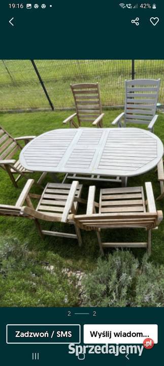 Zestaw mebli ogrodowych sprzedam