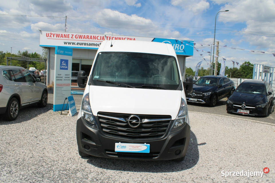 Opel Movano 23 136 L3H2 FVAT FWD netto 53252PLN tempomat Warszawa