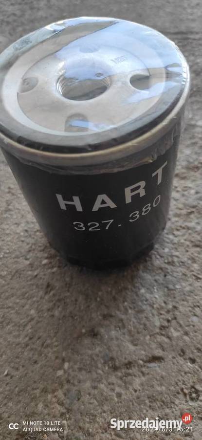 FILTR OLEJU 327 380 HART FIAT LANCIA ALFA