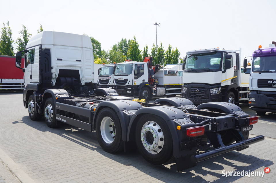 MAN TGS 35420 8x2 Rama 64 m 3 osie skrętne230841 tachograf Kraków