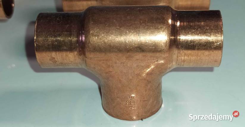 Trójnik miedziany redukcyjny 18x22x18 17 Budownictwo i akcesoria Kalisz