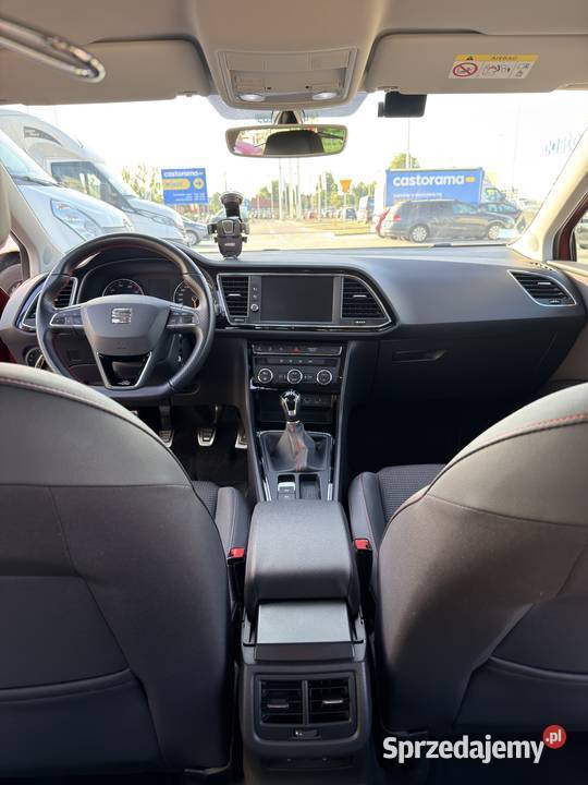 Seat Leon III 15 ST FR 15TSI 131 salon polska 1498cm3 Gdańsk