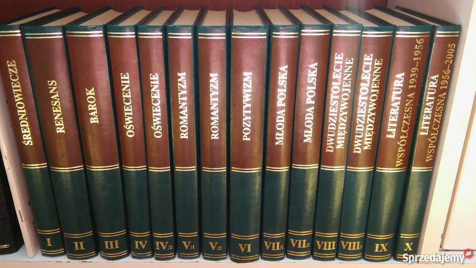 Sprzedam Historię Literatury Polskiej w X tomach Gryfino