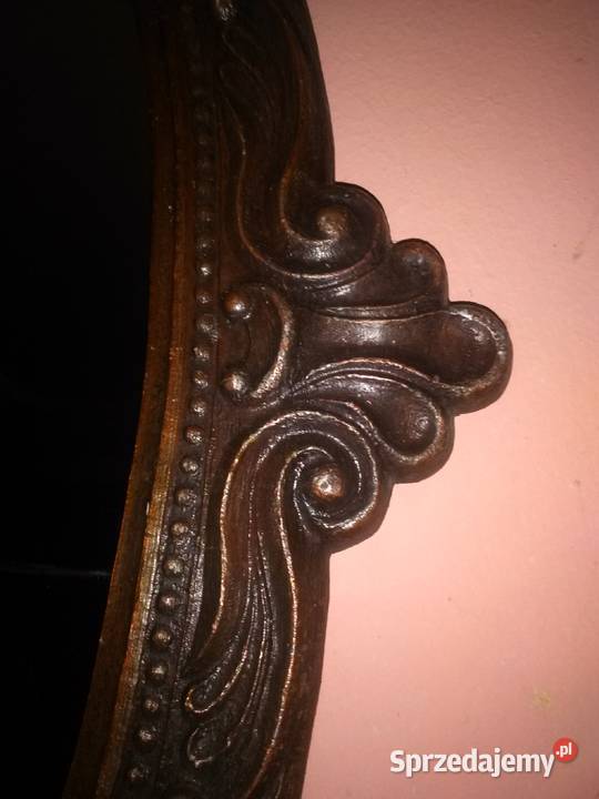 Piękne lustro w ramie z mosiądzu sprzedam