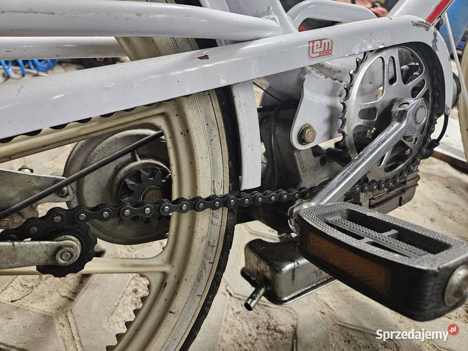 Rower motorower lem motor bicimoto 1980 PRL Romet Parczew