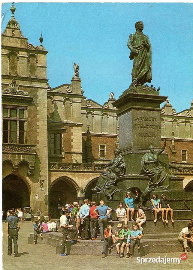 KRAKÓW POMNIK ADAMA MICKIEWICZA Kolekcje Krynki sprzedam
