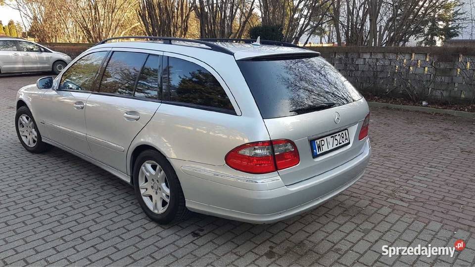 MercedesBenz E200 Kompressor LIFT Automat 2007 światła przeciwmgielne Warszawa sprzedam